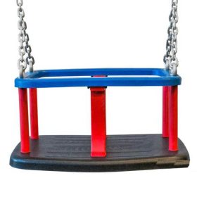 Misaladejuegos Asiento bebé de caucho con cadenas Masgames MA513768K
