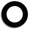 Misaladejuegos Dartboard Surrounds Plain Negro Winmau Darts 4401. - Imagen 2