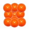 Misaladejuegos Pack Bola futbolin Superdura Naranja 36g gramos 34mm 12 unidades