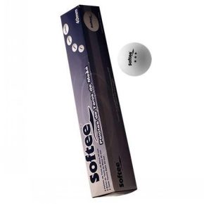 Misaladejuegos Caja 6 Pelotas Softee Tenis Mesa 40mm Blanco 24160.002.40 - Imagen 3
