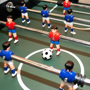 Misaladejuegos Futbolin Silver Jugador Plástico Pies Separados PL0521 - Imagen 5