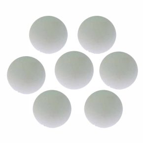 Misaladejuegos Pack Bola futbolin nylon 19 gramos 35mm 7 unidades