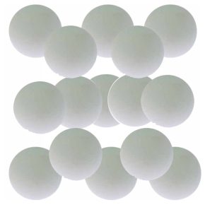 Misaladejuegos Bola futbolin nylon 19 gramos 35mm 15 unidades