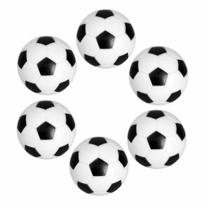Misaladejuegos Bola futbolin balon 16.5gr 31mm 6 unidades