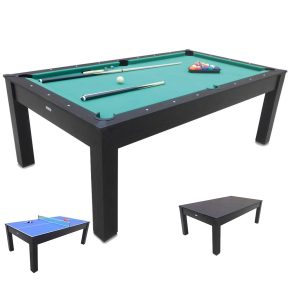 Misaladejuegos Mesa Billar 3 en 1 Black PL4795
