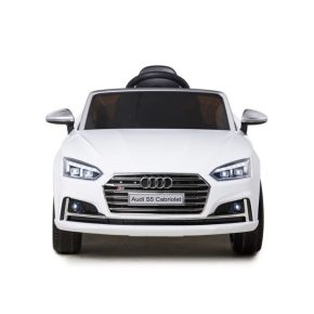 Misaladejuegos Coche eléctrico Audi S5 blanco con radio control HL258 - Imagen 2