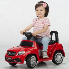Misaladejuegos Coche eléctrico Mercedes GLS-63 Rojo con radio control HL600 - Imagen 4