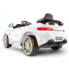 Misaladejuegos Coche eléctrico Mercedes GTR blanco con radio control HL2882 - Imagen 2
