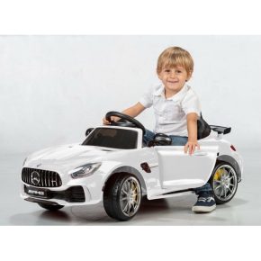 Misaladejuegos Coche eléctrico Mercedes GTR blanco con radio control HL2882 - Imagen 3