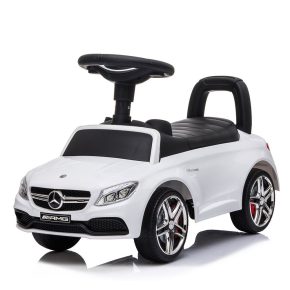 Misaladejuegos Correpasillos Mercedes AMG C63 coupé blanco para niños PT638