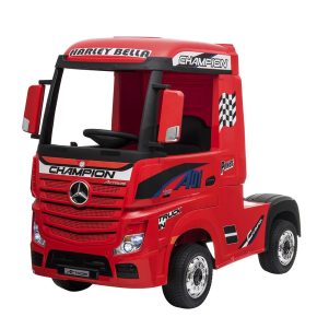 Misaladejuegos Camión Eléctrico Mercedes Actros Rojo para niños HL358