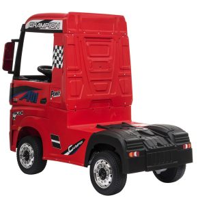 Misaladejuegos Camión Eléctrico Mercedes Actros Rojo para niños HL358 - Imagen 3