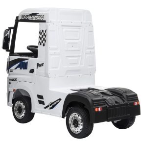 Misaladejuegos Camión Eléctrico Mercedes Actros Blanco para niños HL458 - Imagen 3