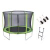 Misaladejuegos Cama elástica Force 244 con red, escalera y anclajes MA301015 - Imagen 2