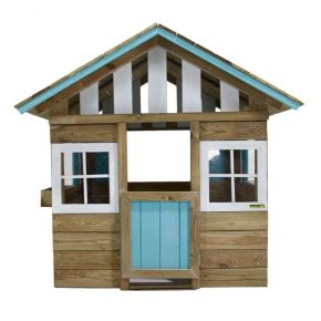 Misaladejuegos Casita infantil de madera Masgames Lollipop azul MA800525