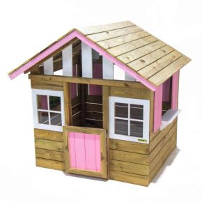 Misaladejuegos Casita infantil de madera Masgames Lollipop rosa MA800521 - Imagen 2