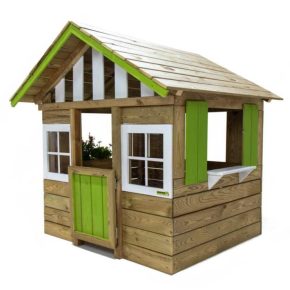 Misaladejuegos Casita infantil de madera Masgames Lollipop verde MA800523 - Imagen 2