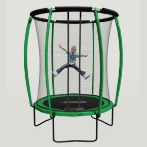 Misaladejuegos Cama elástica Premium 244 con red, escalera y anclajes MA302415 - Imagen 2