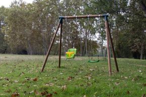 Misaladejuegos Columpio Doble Masgames Kibo Asiento Bebe MA700036 - Imagen 6