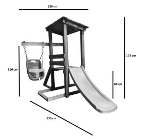 Misaladejuegos Mi Primer Parque Infantil Kilauea S MA700001 - Imagen 2