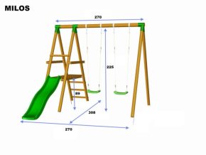 Misaladejuegos Parque Milos con asiento bebe masgames MA700005B - Imagen 2