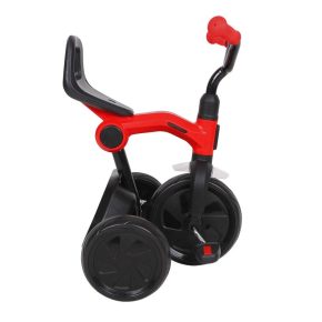 Misaladejuegos Triciclo a pedales plegable Ant Plus Rojo con barra de empuje de Qplay T440 - Imagen 2
