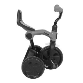 Misaladejuegos Triciclo a pedales plegable Ant Plus Gris con barra de empuje de Qplay T442 - Imagen 2