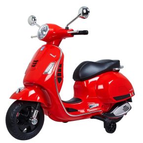 Misaladejuegos Moto eléctrica Vespa Roja PT802