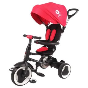 Misaladejuegos Triciclo a pedales QPlay Rito plegable Rojo S380