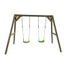 Misaladejuegos Columpio de madera cuadrada Masgames Xylo doble MA700064