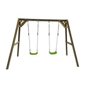 Misaladejuegos Columpio de madera cuadrada Masgames Xylo MA700064