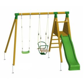 Misaladejuegos Parque infantil Masgames Mauna Loa con balancín MA700024 - Imagen 2