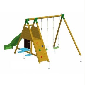 Misaladejuegos Parque infantil Masgames Mauna Loa Academy con Rampa MA700023