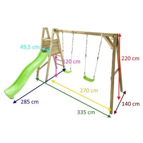 Misaladejuegos Parque infantil Masgames Lignum L MA700066 - Imagen 3