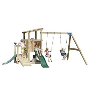 Misaladejuegos Parque infantil Masgames Cascade M con Columpio Doble MA811521