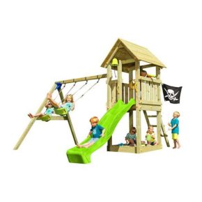 Misaladejuegos Parque infantil Masgames Kiosk L con Columpio Doble MA811101