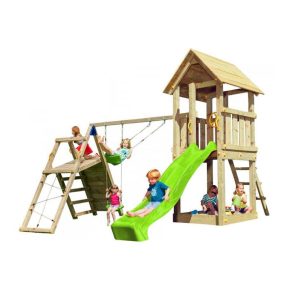 Misaladejuegos Parque infantil Masgames Kiosk L con Challenger MA812101