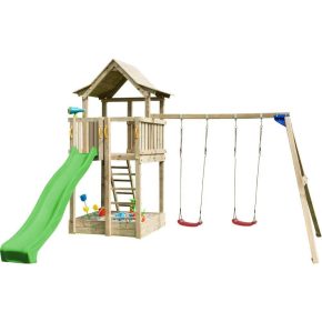 Misaladejuegos Parque infantil Masgames Pagoda L con Columpio Doble MA811601