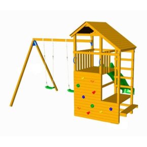 Misaladejuegos Parque infantil Masgames Teide XL con Columpio Doble MA700101 - Imagen 2