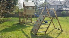 Misaladejuegos Parque infantil Masgames Penthouse XL con Challenger MA822201 - Imagen 2