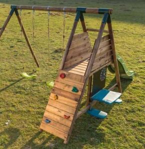 Misaladejuegos Rampa de escalada para parque infantil Masgames MA700013 - Imagen 2