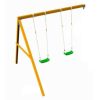 Misaladejuegos Columpio Doble apoyado para Parque Infantil 1,20 alt Masgames MA700150