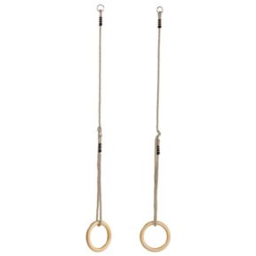 Misaladejuegos Anillas de madera para columpio Masgames MA400828
