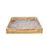 Misaladejuegos Arenero Madera Basic M + Cubierta MA600050