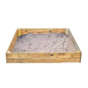 Misaladejuegos Arenero Madera Basic L + Cubierta MA600051