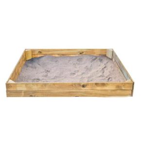 Misaladejuegos Arenero Madera Basic Rectangular + Cubierta MA600052