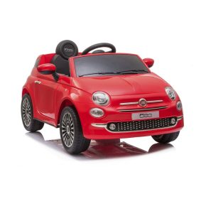 Misaladejuegos Coche eléctrico Fiat 500 rojo con radio control PT702 - Imagen 2
