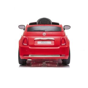 Misaladejuegos Coche eléctrico Fiat 500 rojo con radio control PT702 - Imagen 4