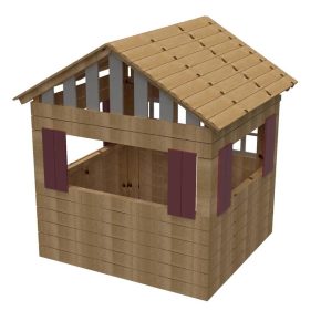 Misaladejuegos Casita Infantil Masgames Lollipop XL Horeca Rosa MA500556 - Imagen 2