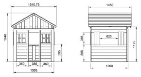 Misaladejuegos Casita Infantil Masgames Lollipop XL Horeca Rosa MA500556 - Imagen 4